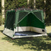 Binnentent met dak met opslag Groen 291 x 291 x 240 cm taft