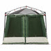 Binnentent met dak met opslag Groen 291 x 291 x 240 cm taft