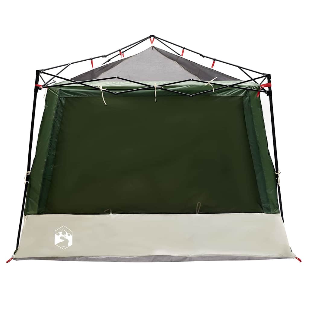 Binnentent met dak met opslag Groen 291 x 291 x 240 cm taft