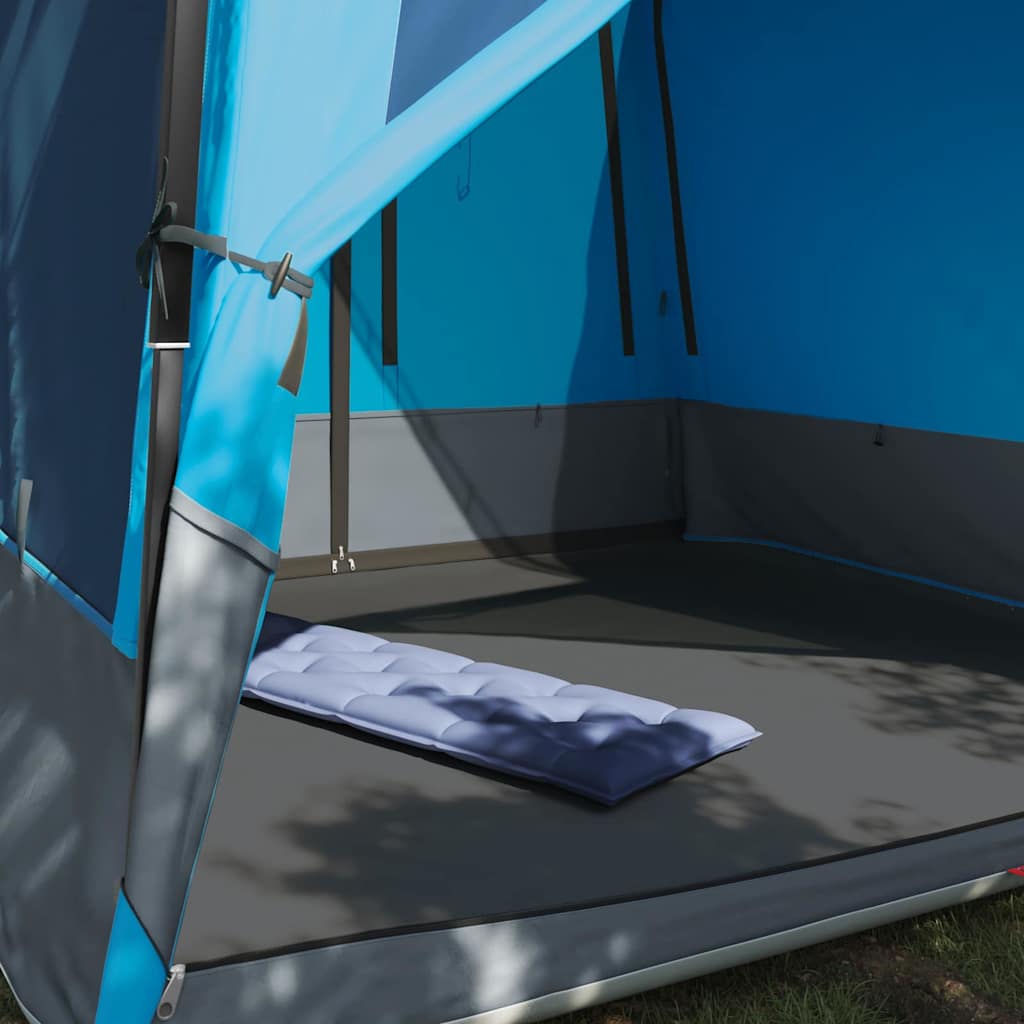 Binnentent met dak met opslag Blauw 291 x 291 x 240 cm taft
