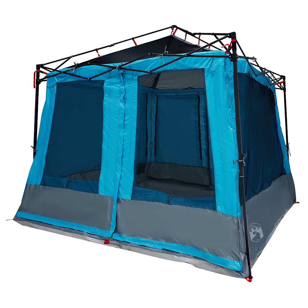 Binnentent met dak met opslag Blauw 291 x 291 x 240 cm taft