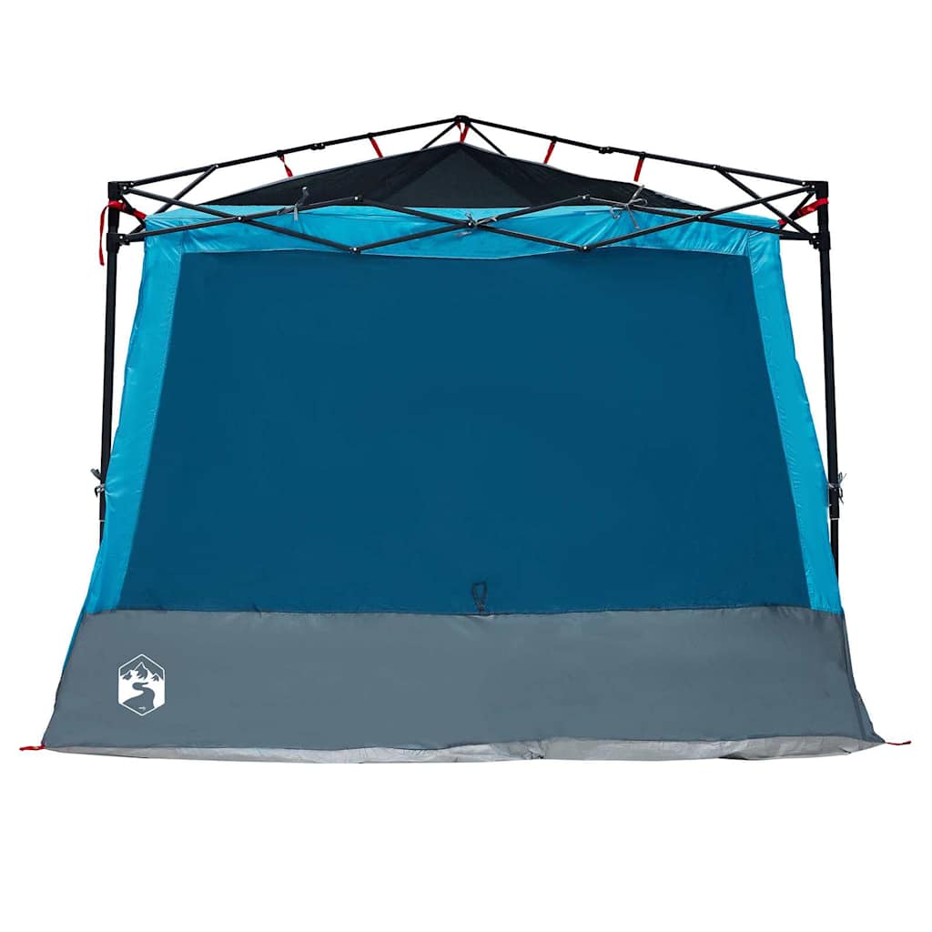 Binnentent met dak met opslag Blauw 291 x 291 x 240 cm taft