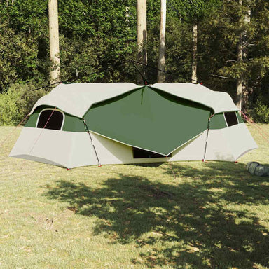 Binnentent met dak met opslag Groen 520 x 520 x 190 cm taft