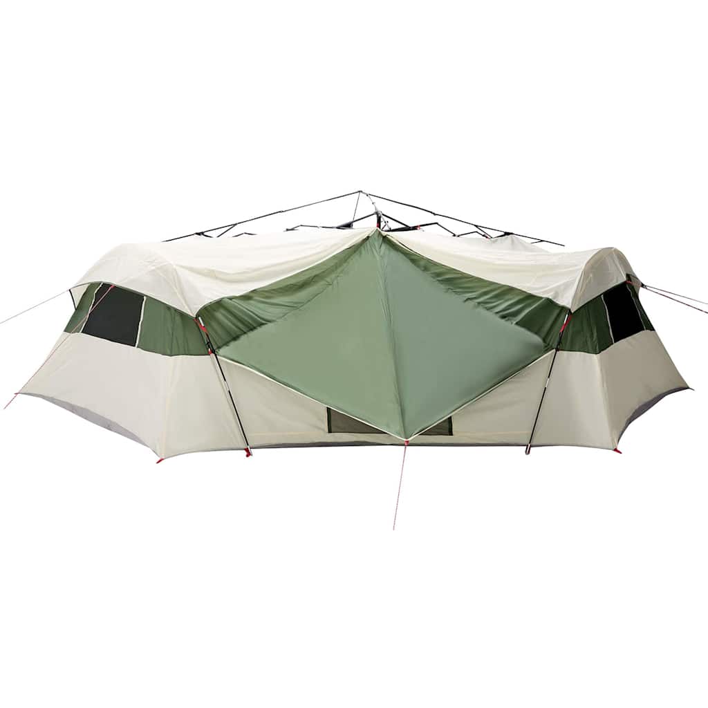 Binnentent met dak met opslag Groen 520 x 520 x 190 cm taft