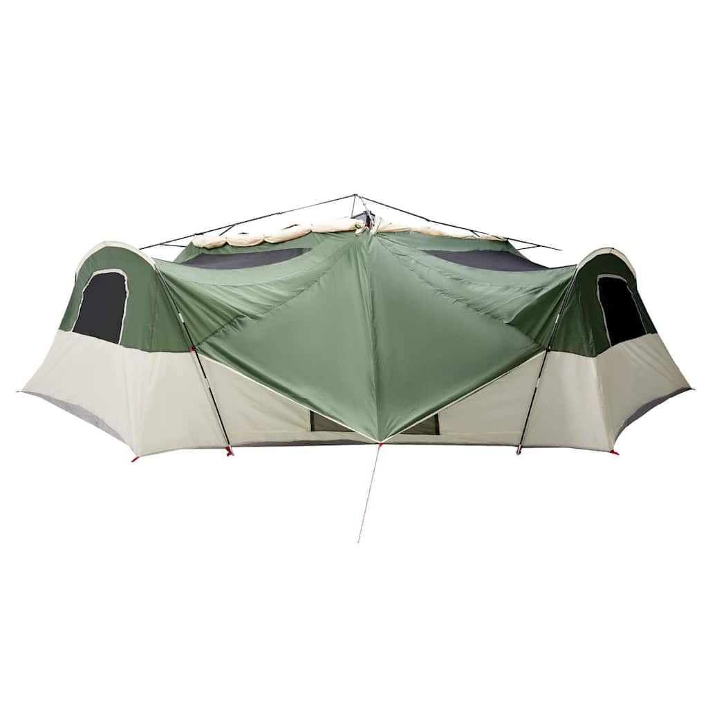 Binnentent met dak met opslag Groen 520 x 520 x 190 cm taft
