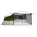 Binnentent met dak met opslag Groen 520 x 520 x 190 cm taft