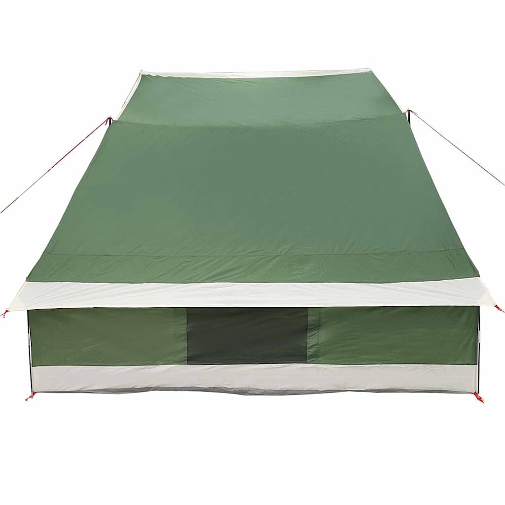 Camping Tent met dak met opslag Groen 223 x 163 x 130 cm taft