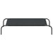 Hondenmand verhoogd 110x65x20 cm Oxford stof en staal zwart