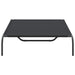 Hondenmand verhoogd 130x80x20 cm Oxford stof en staal zwart