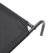Hondenmand verhoogd 150x90x20 cm Oxford stof en staal zwart