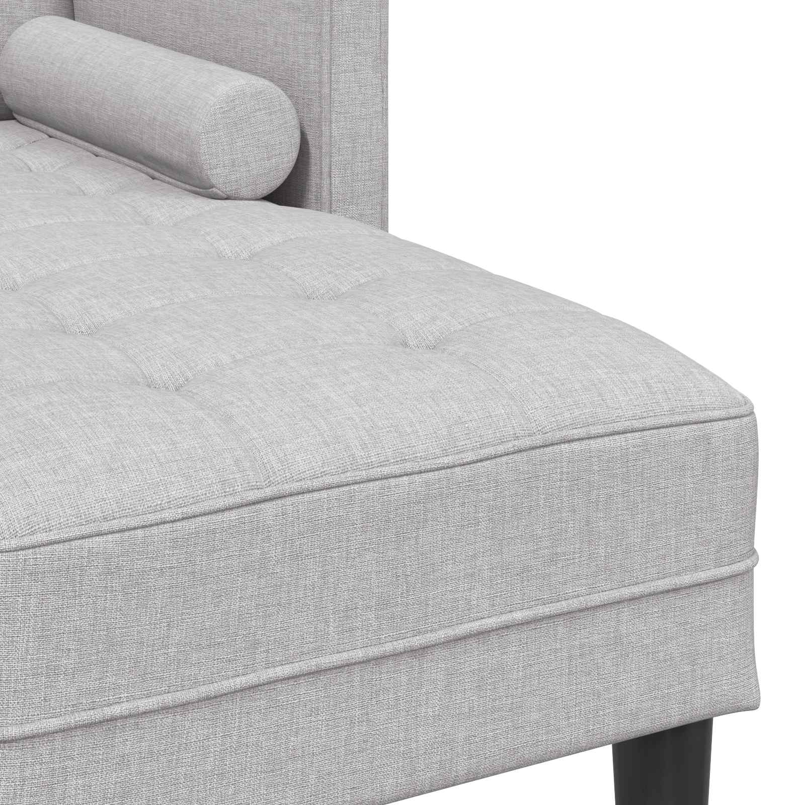 Bankstel Wolkengrijs 173 x 131 x 67 cm Polyester