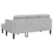 Bankstel Wolkengrijs 173 x 131 x 67 cm Polyester