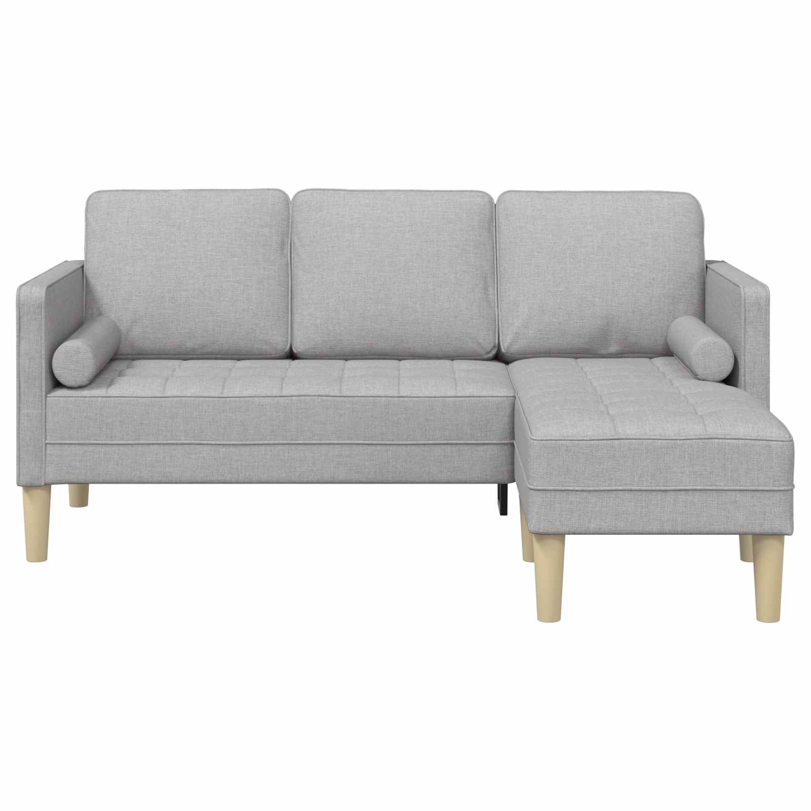 Bankstel Wolkengrijs 173 x 131 x 67 cm Polyester