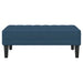 Bank met kussen Blauw 113 x 57 x 39 cm Stof