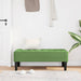 Bank met kussen Lichtgroen 113 x 57 x 39 cm Fluweel