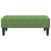 Bank met kussen Lichtgroen 113 x 57 x 39 cm Fluweel