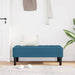 Bank met kussen Blauw 113 x 57 x 39 cm Fluweel