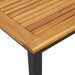 Ligbed Zwart 200 x 55 x 35 cm Massief Acaciahout