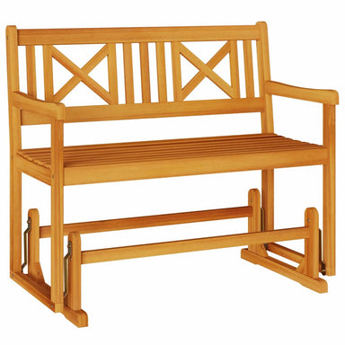 Tuin Glider Bank Naturel 110 x 59 x 97 cm Massief Acaciahout