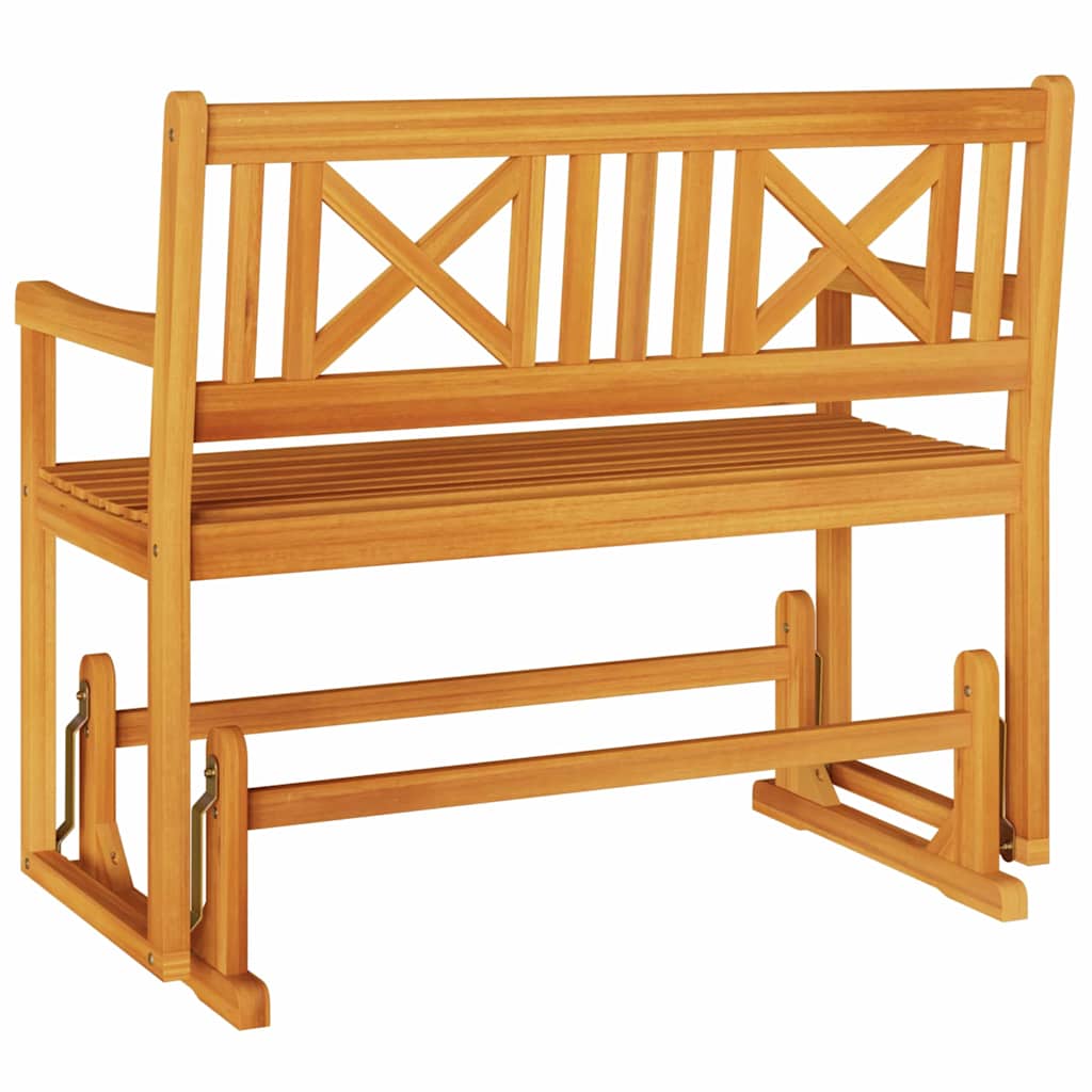 Tuin Glider Bank Naturel 110 x 59 x 97 cm Massief Acaciahout