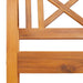 Tuinbank Naturel 110 x 56 x 90 cm Massief Acaciahout