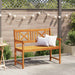 Tuinbank Naturel 110 x 56 x 90 cm Massief Acaciahout
