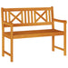 Tuinbank Naturel 110 x 56 x 90 cm Massief Acaciahout