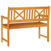 Tuinbank Naturel 110 x 56 x 90 cm Massief Acaciahout