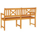Tuinbank Naturel 150 x 56 x 90 cm Massief Acaciahout