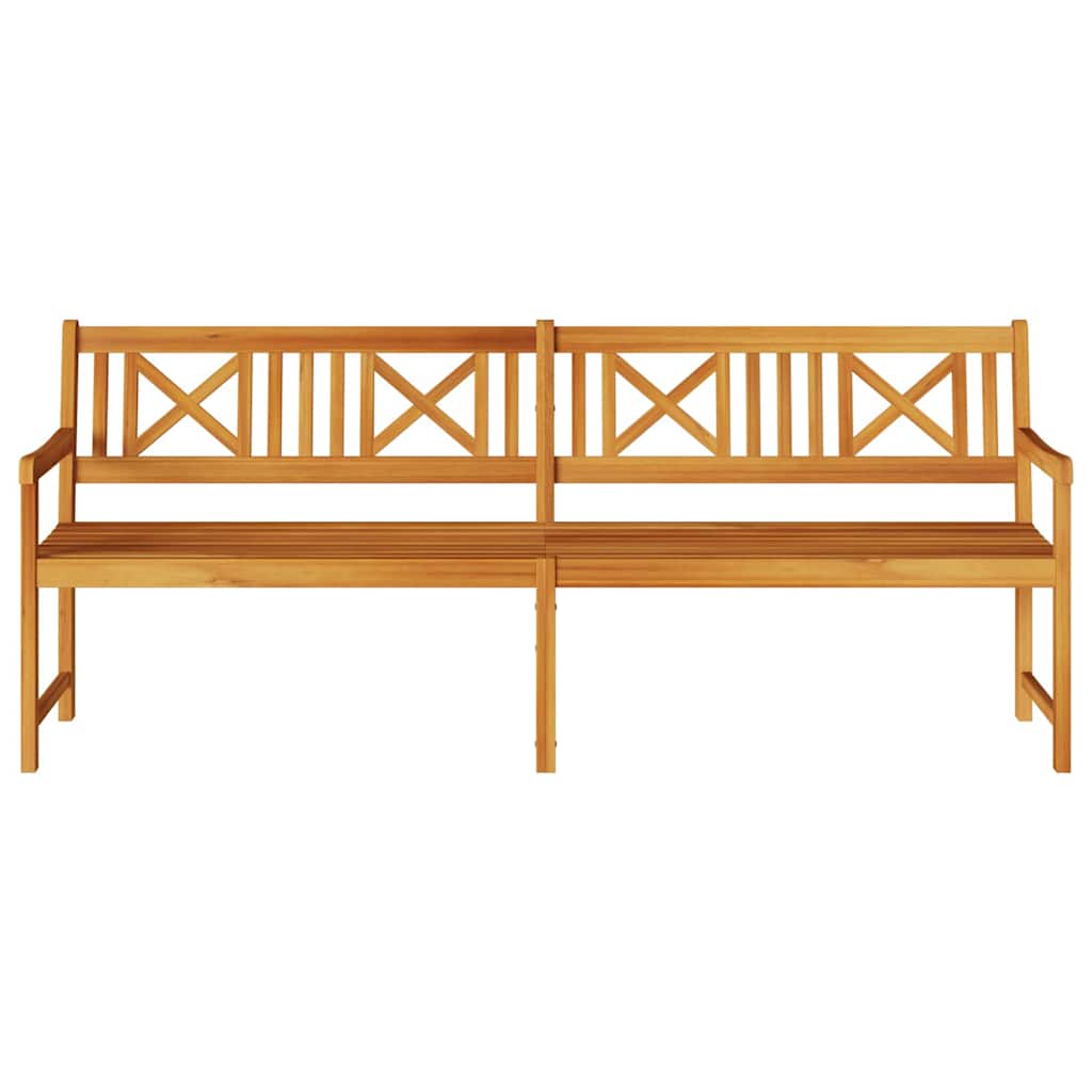 Tuinbank Naturel 220 x 56 x 90 cm Massief Acaciahout