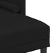 Bankstel 2 st Zwart Polyester