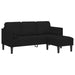 Bankstel 2 st Zwart Polyester