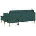 Bankstel 2 st Donkergroen Polyester