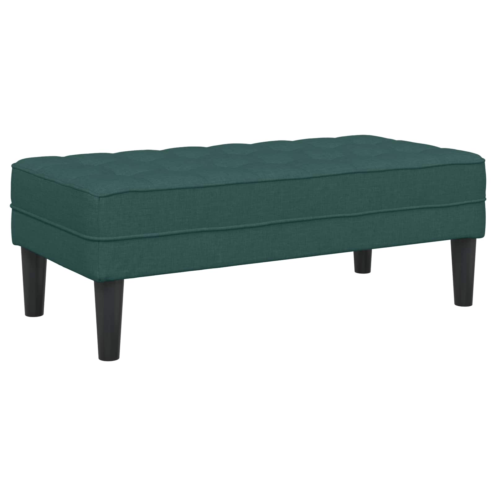 Bankstel 2 st Donkergroen Polyester