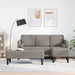 Bankstel 2 st Taupe Polyester