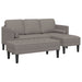Bankstel 2 st Taupe Polyester