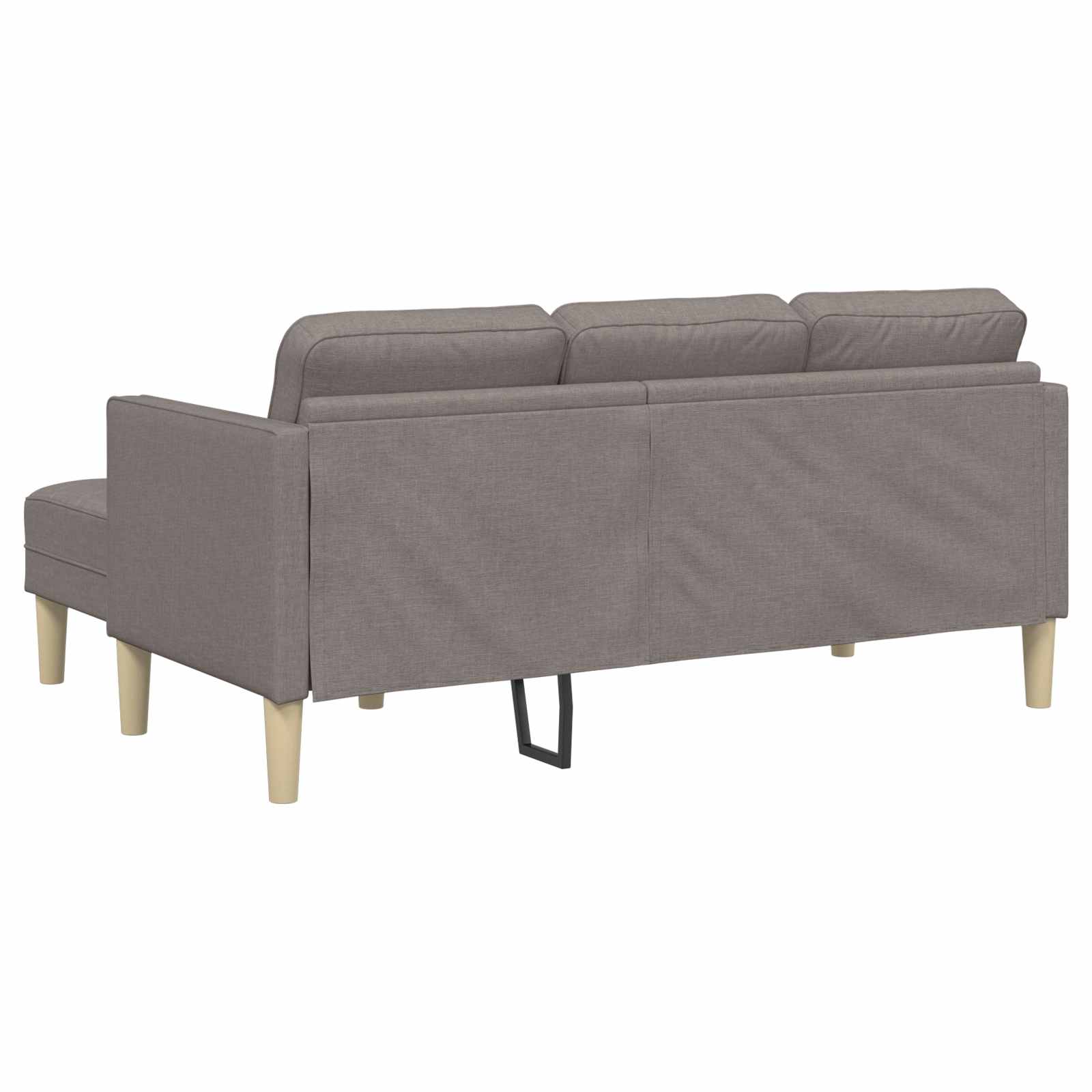 Bankstel 2 st Taupe Polyester