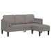 Bankstel 2 st Taupe Polyester