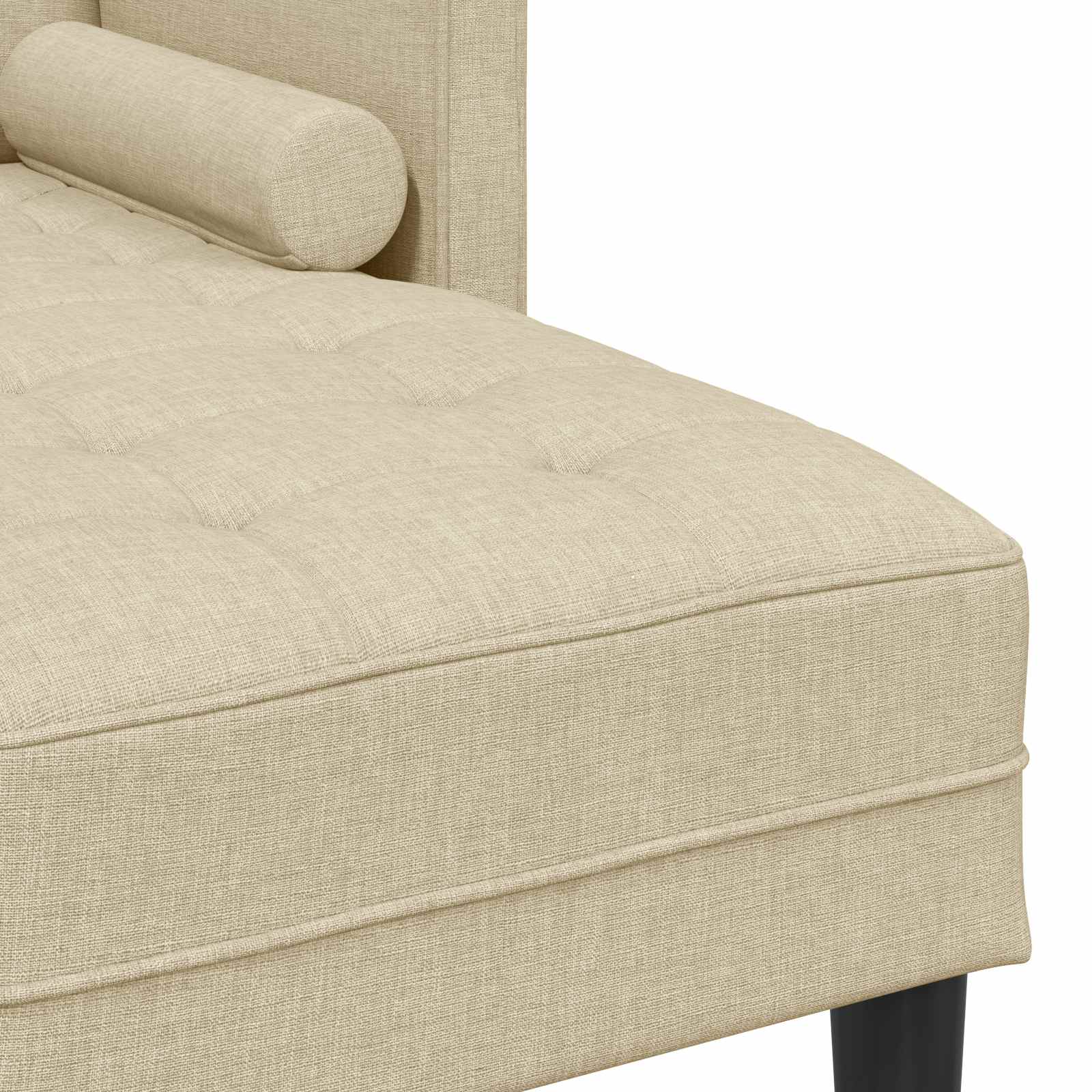 Bankstel 2 st Crème Polyester