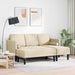Bankstel 2 st Crème Polyester