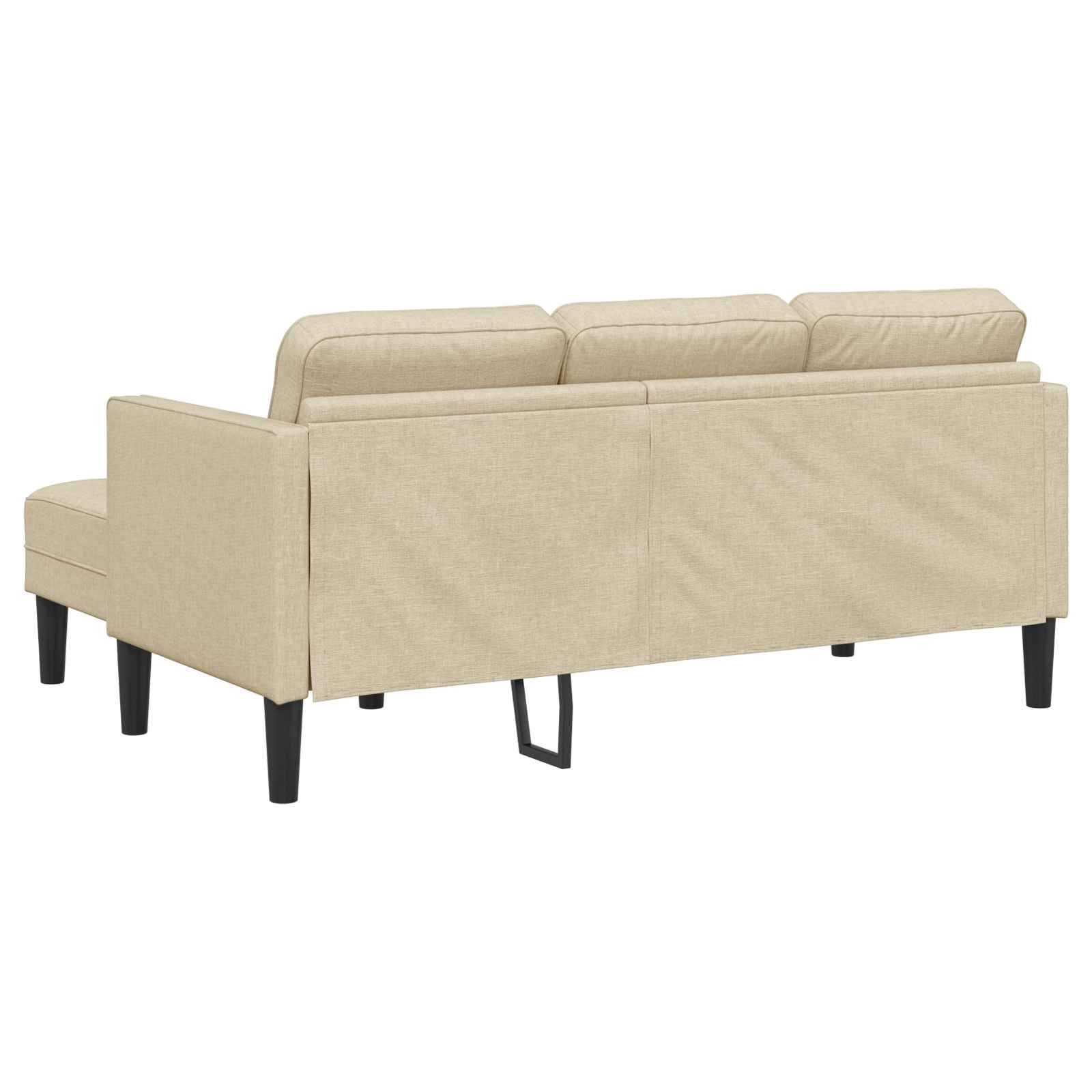 Bankstel 2 st Crème Polyester