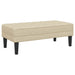Bankstel 2 st Crème Polyester