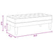 Bankstel 2 st Donkergeel Polyester