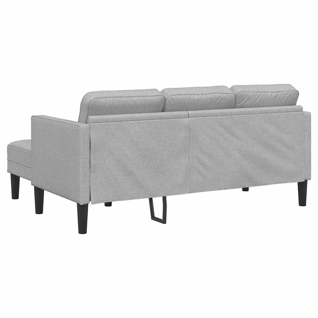 Bankstel 2 st Wolkengrijs Polyester