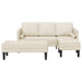 Bankstel 2 st Linnen Polyester