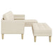 Bankstel 2 st Linnen Polyester