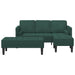 Bankstel 2 st Donkergroen Polyester