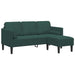 Bankstel 2 st Donkergroen Polyester