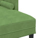 Bankstel 2 st Lichtgroen Polyester