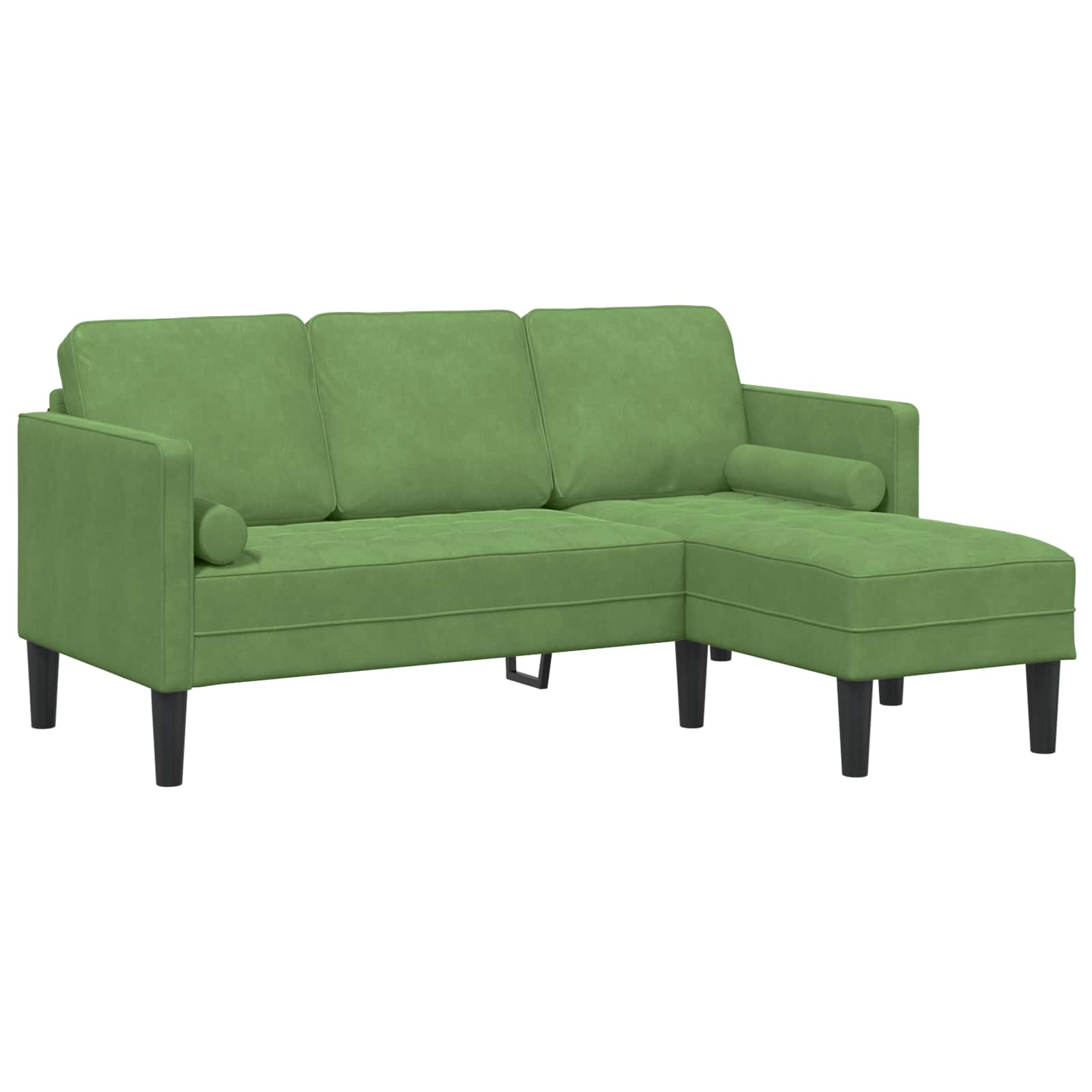 Bankstel 2 st Lichtgroen Polyester